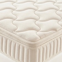 Matelas hybride à ressorts ensachés multi-tailles, matelas roulé sous vide