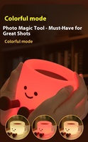 Tasse à café en silicone Veilleuse Contrôle tactile Lumière LED Lampe de chevet Sommeil Clap