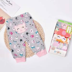 Pantalons décontractés 2018, 100% coton, imprimés rayés, leggings pour bébé, printemps - Product Image 4