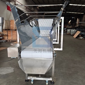 <span class=keywords><strong>สายพาน</strong></span>ลำเลียงแนวนอนสแตนเลส 304 ทนทาน เกรดอาหาร พร้อมสายพานลำเลียงขนานวัสดุเกรดอาหาร PP - Product Image 2