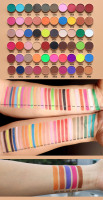Palette de fards à paupières avec paillettes, finition waterproof et scintillante, palette de maquillage à marque privée