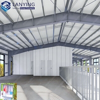 Construction de bâtiments préfabriqués en structure d'acier : Centre de fitness préfabriqué en structure d'acier précontraint, sûr et efficace