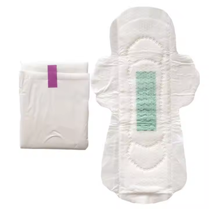 Serviettes féminines de nuit en coton à haute absorption Conception étanche Vente chaude OEM ODM Lady Serviette hygiénique pour femmes - Product Image 5