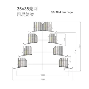 Jusqu'à 30% de réduction sur les cages pour poulets Cages pour poulets Livraison gratuite avec système de collecte des œufs