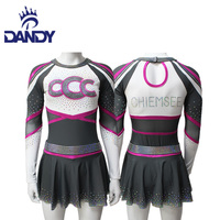 Nouveaux uniformes de cheerleading 2026 au design tendance, qualité supérieure, prix d'usine