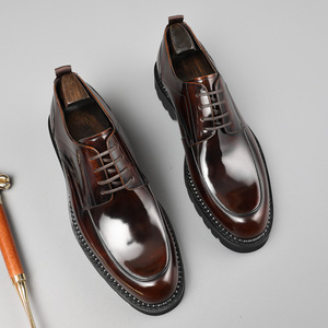 Chaussures Oxford de costume formel pour homme en cuir de vachette de qualité supérieure, nouveau style personnalisé - Product Image 3