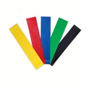 Bandas de Resistencia de Yoga de Goma Rosa con Impresión Personalizada, Juego de Bandas Elásticas de Látex para Cadera, para Gimnasio y Fitness, Venta al Por Mayor - Product Image 1