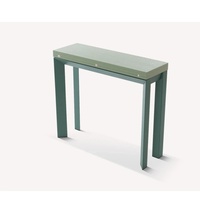 Table à manger de style moderne de luxe avec base en métal noir pour la maison ou l'appartement Fabriquée à Foshan