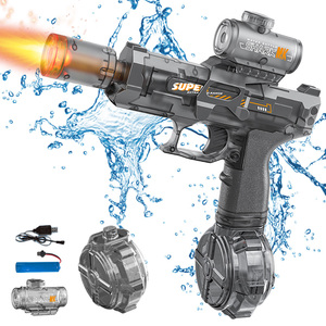 <span class=keywords><strong>Pistolet</strong></span> à eau automatique miniature transparent en plastique, jouet de plage et de piscine pour l'été, tir longue portée, <span class=keywords><strong>pistolet</strong></span> à eau pour adultes, enfants et garçons - Product Image 1