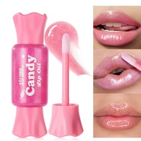 Base de gloss à lèvres transparente végétalienne en gros sous marque privée, fournisseur de base de gloss à lèvres hydratante longue durée