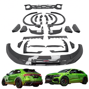 Kit de carrosserie en Fiber de carbone YICKU haut de gamme ABT pour Audi RSQ8 roue à lèvre avant sourcil diffuseur arrière Tuyere aile supérieure ABT RSQ8 BodyKit - Product Image 1