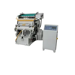 380v industrial resistente programa elétrico-controlado bronzear uma máquina de gravação de corte de imprensa de embalagem de cartão