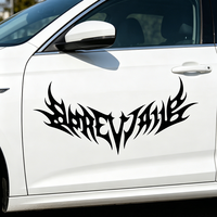 Autocollants de voiture de luxe personnalisés avec logo et lettres, résistants aux intempéries, amovibles, écologiques, avec ruban de transfert – Vente chaude