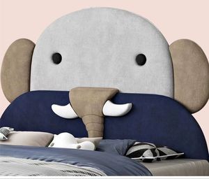 Lit pour enfants éléphant Design cartoon Lit simple moderne pour garçons Chambre d'enfant de petit espace - Product Image 5