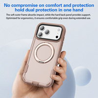 Coque de téléphone hybride antichoc intégrale pour iPhone 16 17 18 Pro Max avec protection d'écran surélevée et design anti-rayures