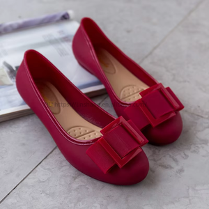 Factory Wholesale Women's Bow Decorated Flat <b>Shoes</b> - Comfortable Square Toe Ballet Flats for Daily Wear - Product Image 6