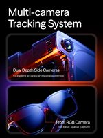 Lunettes intelligentes VITURE Luma Ultra XR/AR 6DoF avec écran ultra-net de 152 pouces, gestes de la main en réalité augmentée et conversion 2D/3D