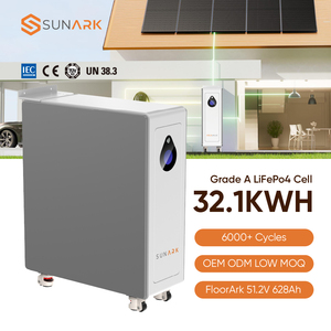 Batería de Iones de Litio SunArk Powerwall 51.2V 200Ah 300Ah 560Ah 628Ah 30Kwh, Baterías de Almacenamiento Solar con BMS Inteligente - Product Image 1
