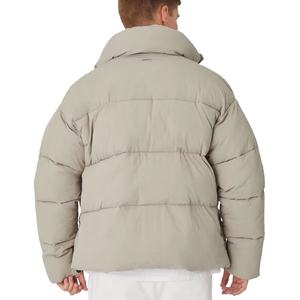 เสื้อแจ็คเก็ตพัฟเฟอร์บุใยสังเคราะห์แบบสั่งทำพิเศษสำหรับผู้ชาย ไซส์ใหญ่ ผ้าฝ้ายเรียบ - Product Image 5