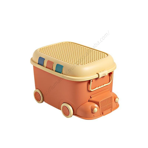 Boîte de rangement en gros pour jouets d'enfants, petit train, vêtements de bébé, collations, articles divers, organiseur - Product Image 5