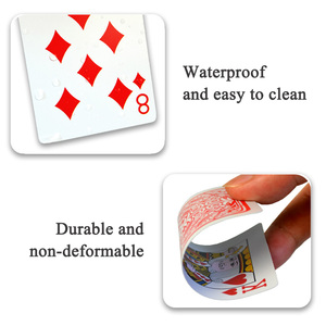 Bộ Bài Tây Nhựa 100%, Thẻ Poker Trong Nhà, Chống Nước, Bền - Product Image 6