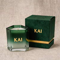 Bocaux à bougies larges en verre ambré de 10 oz, vides, personnalisables et uniques, pour la fabrication de bougies, vente en gros