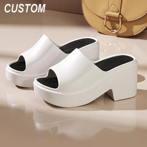 Sandales Légères à Talon Haut pour Femmes, Compensées d'Été à Plateforme Épaisse, Chaussures Décontractées pour <span class=keywords><strong>Femme</strong></span> - Product Image 2