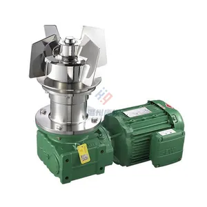 Industrial liquid processing sanitary stainless steel magnetic stirring mixer