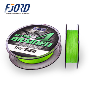 FJORD 300m 4-Braid haute résistance PE ligne <span class=keywords><strong>de</strong></span> pêche multicolore <span class=keywords><strong>fil</strong></span> flottant pour lac rivière océan bateau et pêche en ruisseau - Product Image 3