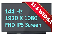 Écran d'ordinateur portable pour jeux 15,6' B156HAN08.2 144Hz, écran LCD LED FHD 1920x1080, panneau de remplacement