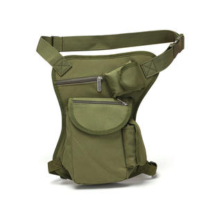 Sac banane tactique camouflage extérieur en tissu Oxford avec fermeture éclair, petit format, multifonctionnel pour l'entraînement, le camping, la randonnée et le cyclisme - Product Image 3