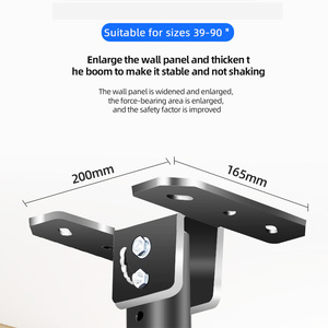 Hillport phổ <span class=keywords><strong>TV</strong></span> móc Trần nâng Bracket hỗ trợ xoay nghiêng LED <span class=keywords><strong>LCD</strong></span> phẳng gắn kết cho 75 90 inch xoay thường vụ - Product Image 5