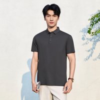 Kaos Polo Kerja Berkualitas Tinggi dengan Logo Bordir Kustom, Kaos Polo Pria Bisnis Warna Solid Unisex Kustom.