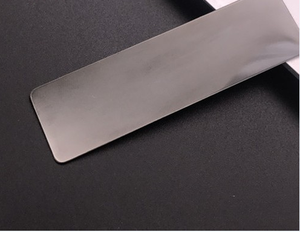 Sublimazione in acciaio inossidabile targhette <span class=keywords><strong>per</strong></span> ufficio in argento/oro targhette con <span class=keywords><strong>nome</strong></span> in metallo in bianco etichetta <span class=keywords><strong>per</strong></span> targhetta - Product Image 4