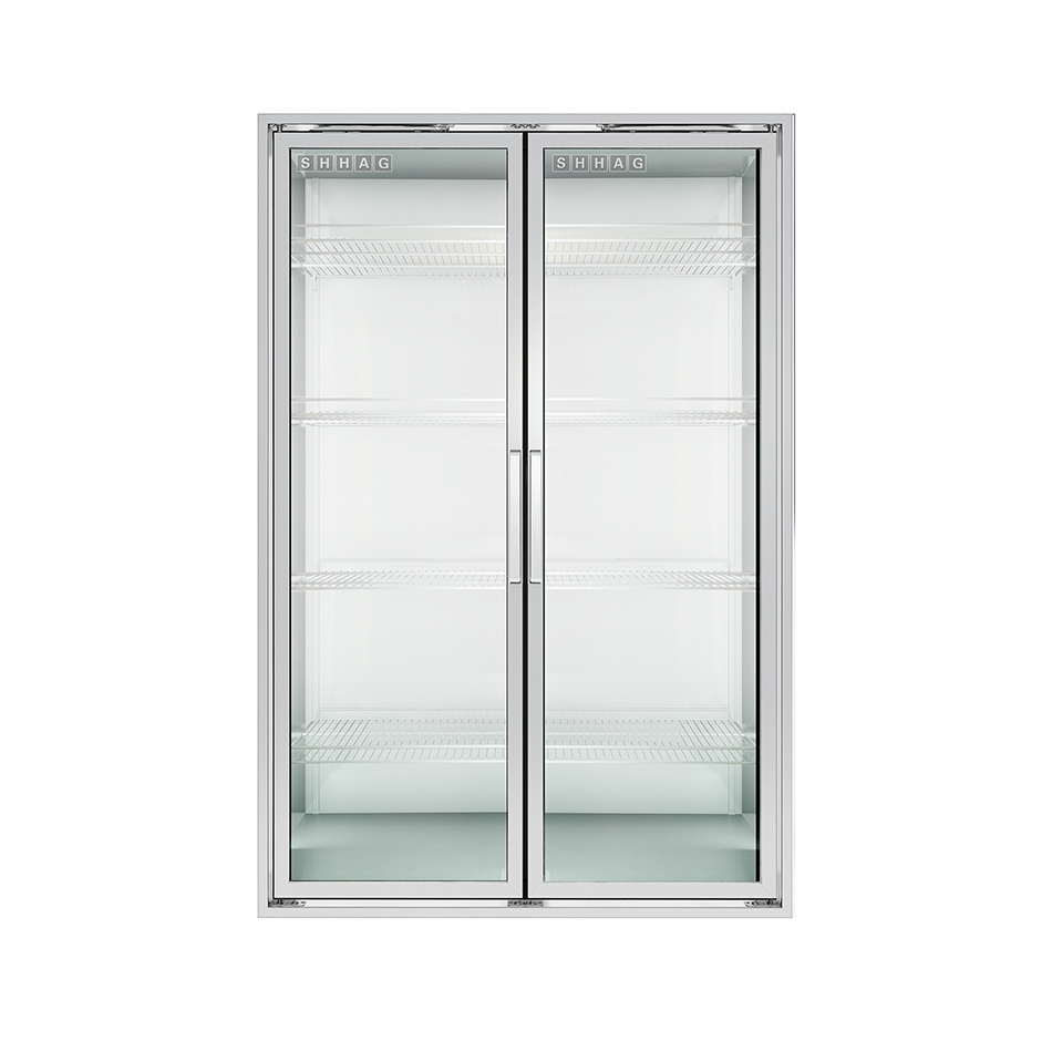 Electric Freezer with Glass Door Upright Freezer for Beverage Cooler Fridge Chiller Cola Display Refrigerator Free Logo Printing