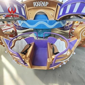 Carrusel Giratorio de Alta Calidad con Diseño de <span class=keywords><strong>Venecia</strong></span> en Fibra de Vidrio para Parques de Diversiones al Aire Libre - Product Image 4