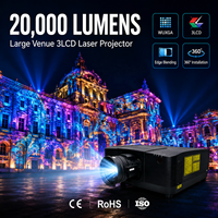 Projecteur de cartographie laser abordable à haute luminosité 20000 lumens pour une expérience immersive et le projection mapping