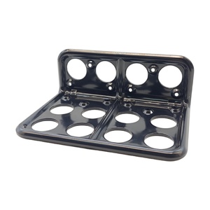 Anita 1-1/4 "cáp thép tổ chức 12 lỗ dây cáp điện dây quản lý khung loại bỏ stapling dây và cáp - Product Image 2