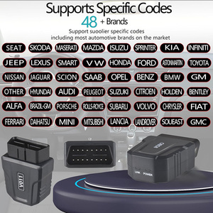 Bluetooth OBD2 máy quét xe công cụ chẩn đoán xe đọc mã cho IOS và Android Bluetooth 5.4 không dây - Product Image 6