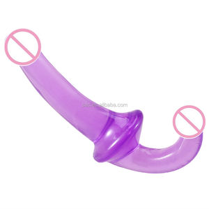 SacKnove 302JS Adult Toys Lesben paare Flexible zweiköpfige doppelte träger lose Anal dildo für Frauen masturbieren - Product Image 2