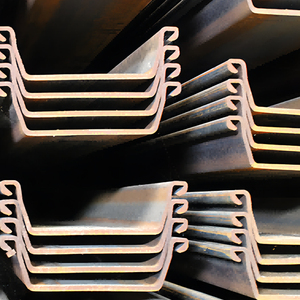 S235 S240 sy295 S355 thứ hai tay thép tấm đống giá mỗi tấn thứ hai tay hình chữ U larsen Az28-700 600x70x8.5mm q235b q345b - Product Image 3