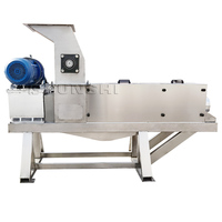 Machine de traitement de jus de fruits à double vis