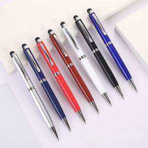 Ballpoint <b>Pens</b> Business With Custom Touch Screen Stylus Laser Logo Metal <b>Gift</b> <b>Pen</b> - Product Image 3