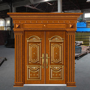 <span class=keywords><strong>Porte</strong></span> de sécurité double de luxe TekTop <span class=keywords><strong>avec</strong></span> arche - Ensemble complet <span class=keywords><strong>avec</strong></span> poteaux, pour <span class=keywords><strong>entrée</strong></span> de villa, usage commercial - Product Image 3