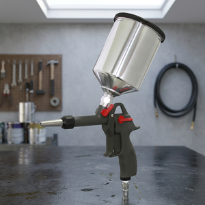 Pistola de Pulverización Mini APLUS GPB-630AN OEM, Carcasa de Material Compuesto PA66, Capacidad de 600cc, Certificación ISO9001, Alimentación por Gravedad, para Construcción Naval - Product Image 3