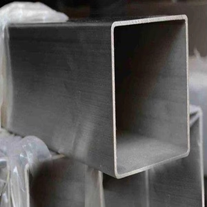 Stainless Steel <b>Square</b> Rectangular <b>Pipe</b> 304 Anti Fingerprint Surface Welded Hollow Section For Modern Furniture Cabinet - Product Image 1