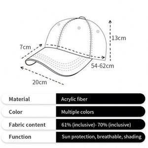 Gorra de Golf Unisex Negra, Roja, Caqui, Beige, Marfil, con Logotipo Bordado en 3D Personalizado, Gorras de Béisbol para Bordar - Product Image 2