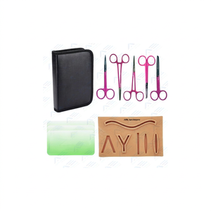 Kit de Sutura de Primera Calidad, Set de Entrenamiento para Estudiantes de Medicina, Maniquí con Instrumentos Quirúrgicos de Acero Inoxidable, Equipo Médico Personalizado - Product Image 1