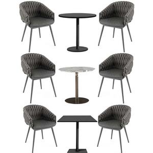 Balkon veranda seti veranda mobilya küçük daire için balkon Bistro seti yemek seti balkon masa - Product Image 4