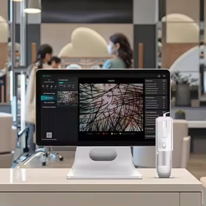 2025 Venta caliente Popular Herramienta de Salud del cabello Hydradacial con analizador de cuero cabelludo de alta definición para salones de peluquería, - Product Image 1